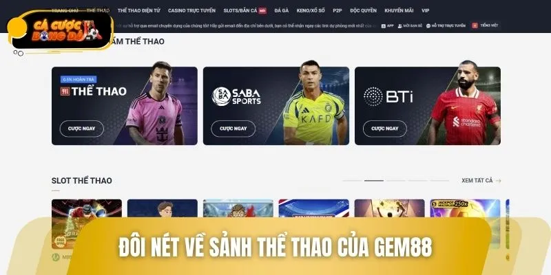 Cập nhật thông tin mới nhất về sân chơi thể thao GEM88