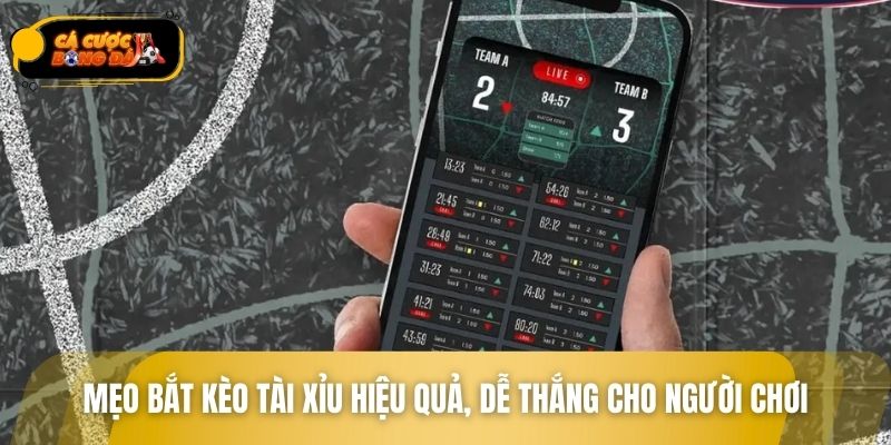 Mẹo bắt kèo tài xỉu hiệu quả, dễ thắng cho người chơi